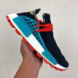 ⛩️ 2018 adidas NMD Hu “Pharrell Inspiration Pack Black” 7.5W